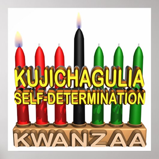 Kujichagulia Poster (Vorne)