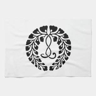 Kujo Glyzinien Geschirrtuch