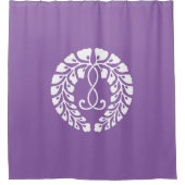 Kujo wisteria duschvorhang (Vorderseite)