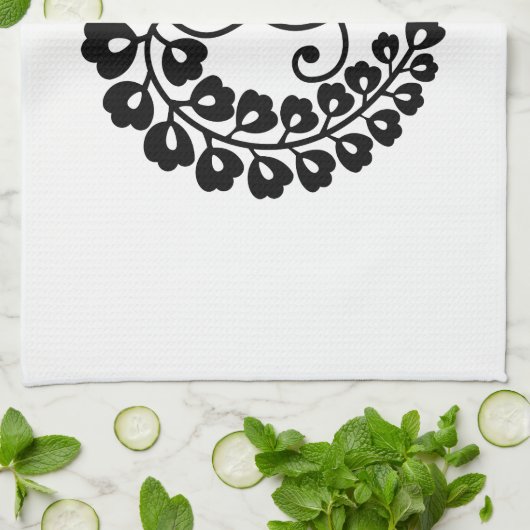 Kujo wisteria geschirrtuch (Gefaltet)