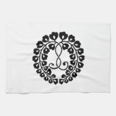 Kujo wisteria geschirrtuch (Horizontal)