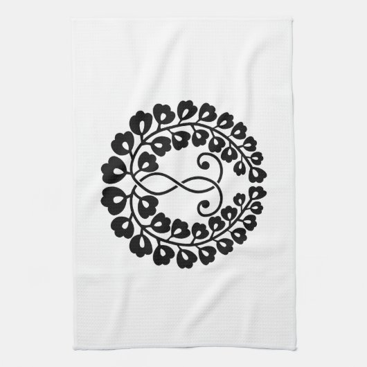 Kujo wisteria geschirrtuch (Vertikal)