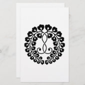 Kujo wisteria H Briefpapier (Vorne/Hinten)