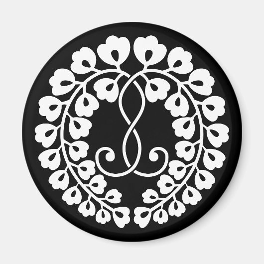 Kujo wisteria H Magnet (Vorne)