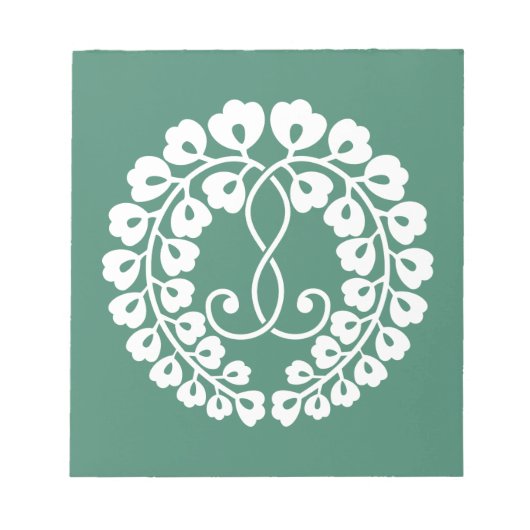 Kujo wisteria H Notizblock (Vorderseite)