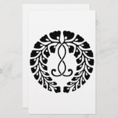 Kujo-Wisterne Briefpapier (Vorne/Hinten)