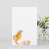 Küken Briefpapier (Stehend Vorderseite)