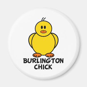 Küken Burlingtons Vermont Magnet