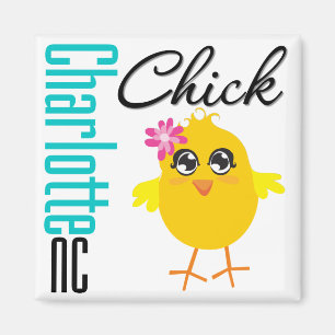 Küken Charlottes NC Magnet