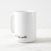 Küken-ein-dee dee! Kaffee- oder Tee-Tasse Kaffeetasse (Vorderseite Links)