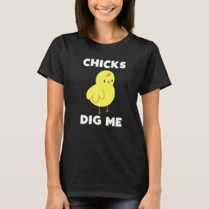 Küken finden mich süß Ostern Küken Eiersuche Hase  T-Shirt