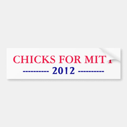 KÜKEN FÜR MITT, ---------- 2012 ---------- AUTOAUFKLEBER (Vorne)