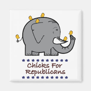 Küken für Republikaner-Magnet Magnet