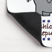 Küken für Republikaner-Mousepad Mousepad (Ecke)