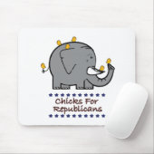 Küken für Republikaner-Mousepad Mousepad (Mit Mouse)