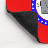 Küken für Republikaner-Mousepad Mousepad (Ecke)