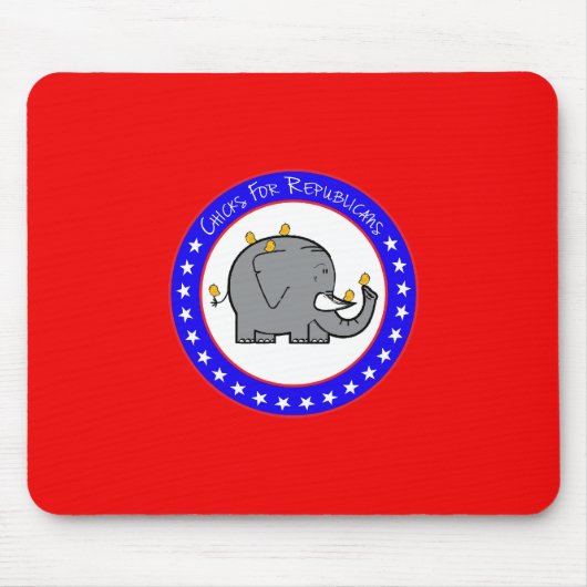 Küken für Republikaner-Mousepad Mousepad (Vorne)