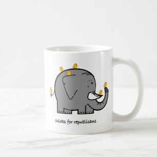 Küken für republikanische Tasse