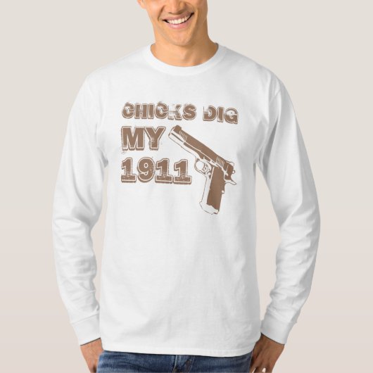 Küken graben mein 1911 - TAN T-Shirt (Vorderseite)
