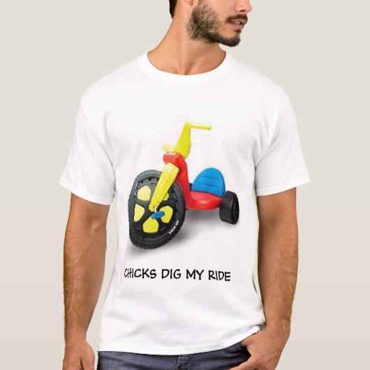 Küken graben meine Fahrt T-Shirt (Vorderseite)