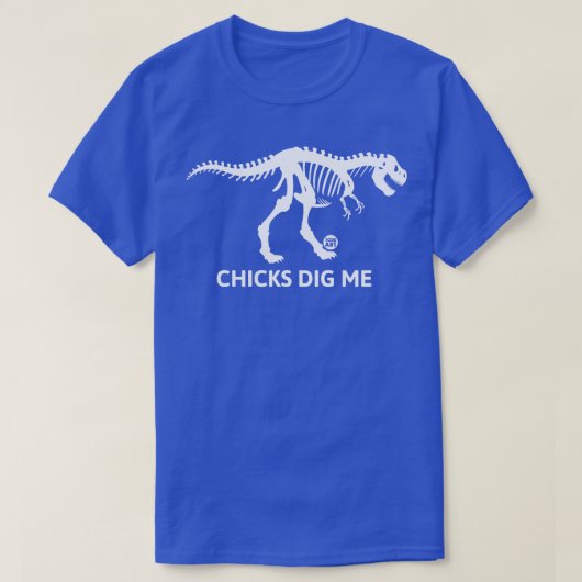 Küken graben mir Dino TShirt (Design vorne)