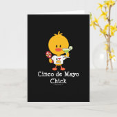 Küken-Gruß-Karte Cinco Des Mayo Karte (Gelbe Blume)