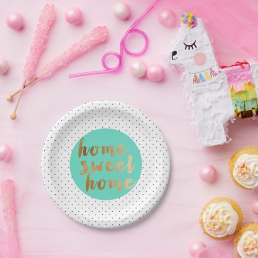 Küken-ImitatgoldZuhause-süßes Pappteller (Party)