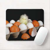 Küken in Eierkarton Mousepad (Mit Mouse)
