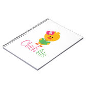 Küken Lits gewundenes Notizbuch-Zeitschrift Notizblock (Linke Seite)