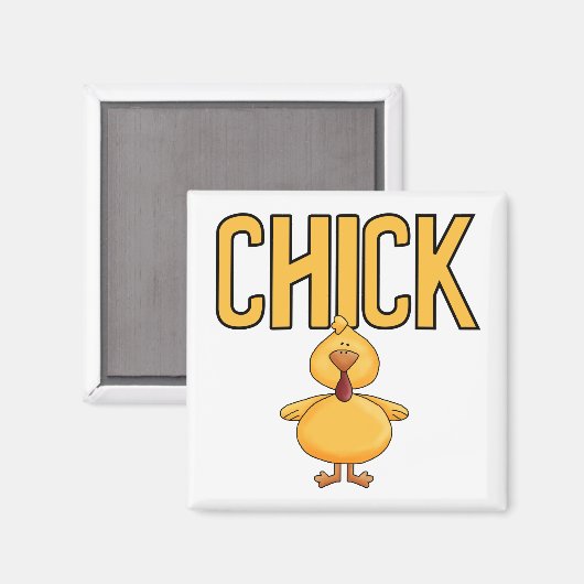 Küken Magnet (Vorderseite/Rückseite)