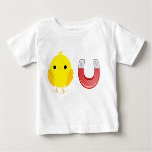 Küken-Magnet Baby T-shirt