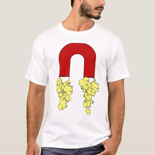 Küken-Magnet T-Shirt (Vorderseite)
