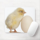 Küken mit Ei (2 Tage alt) Mousepad (Mit Mouse)