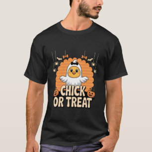 Küken oder Geisterkostüm Süß Halloween Küken T-Shirt