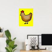 Küken Poster (Heimbüro)