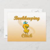 Küken Postkarte (Vorne/Hinten)