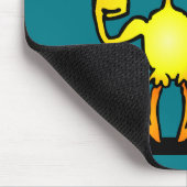 Küken-Power Mousepad (Ecke)