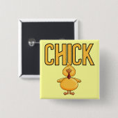 Küken-T - Shirts und Geschenke Button (Vorne & Hinten)