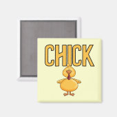 Küken-T - Shirts und Geschenke Magnet (Vorderseite/Rückseite)