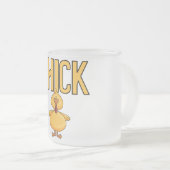 Küken-T - Shirts und Geschenke Mattglastasse (VorderseiteRechts)