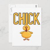 Küken-T - Shirts und Geschenke Postkarte (Vorne/Hinten)