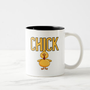 Küken-T - Shirts und Geschenke Zweifarbige Tasse