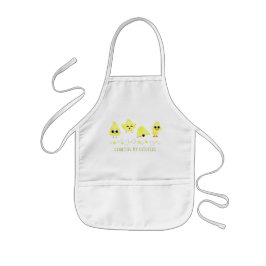 Küken und Enkeln, die mein Sprichwort bei Hühnern  Kinderschürze