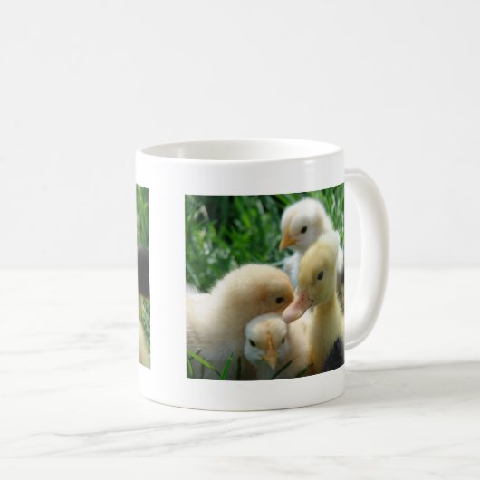 Küken und Enkeln Kaffeetasse (VorderseiteRechts)
