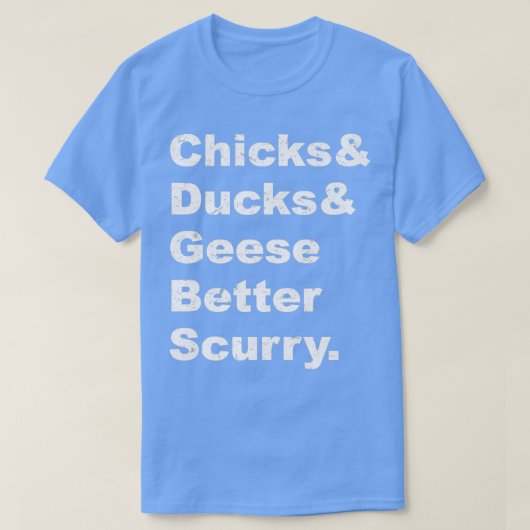 Küken und Enten und Gänse, bessere Scurry Premium T-Shirt (Design vorne)