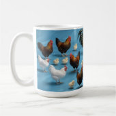Küken- und Junghahngruppe Kaffeetasse (Links)