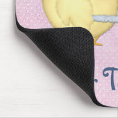 Küken und Warenkorb Mousepad (Ecke)