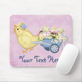 Küken und Warenkorb Mousepad (Mit Mouse)