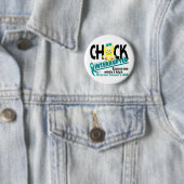 Küken unterbrach Eierstockkrebs 2 Button (Beispiel)