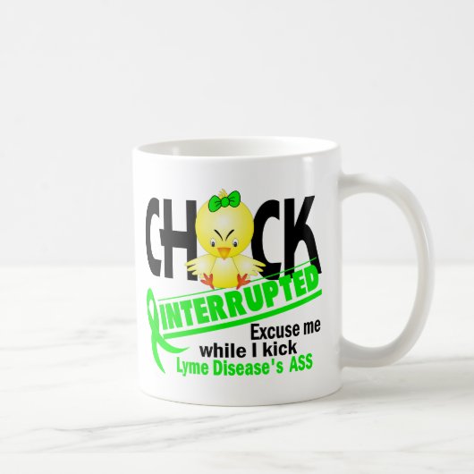 Küken unterbrach Lyme-Borreliose 2 Kaffeetasse (Rechts)